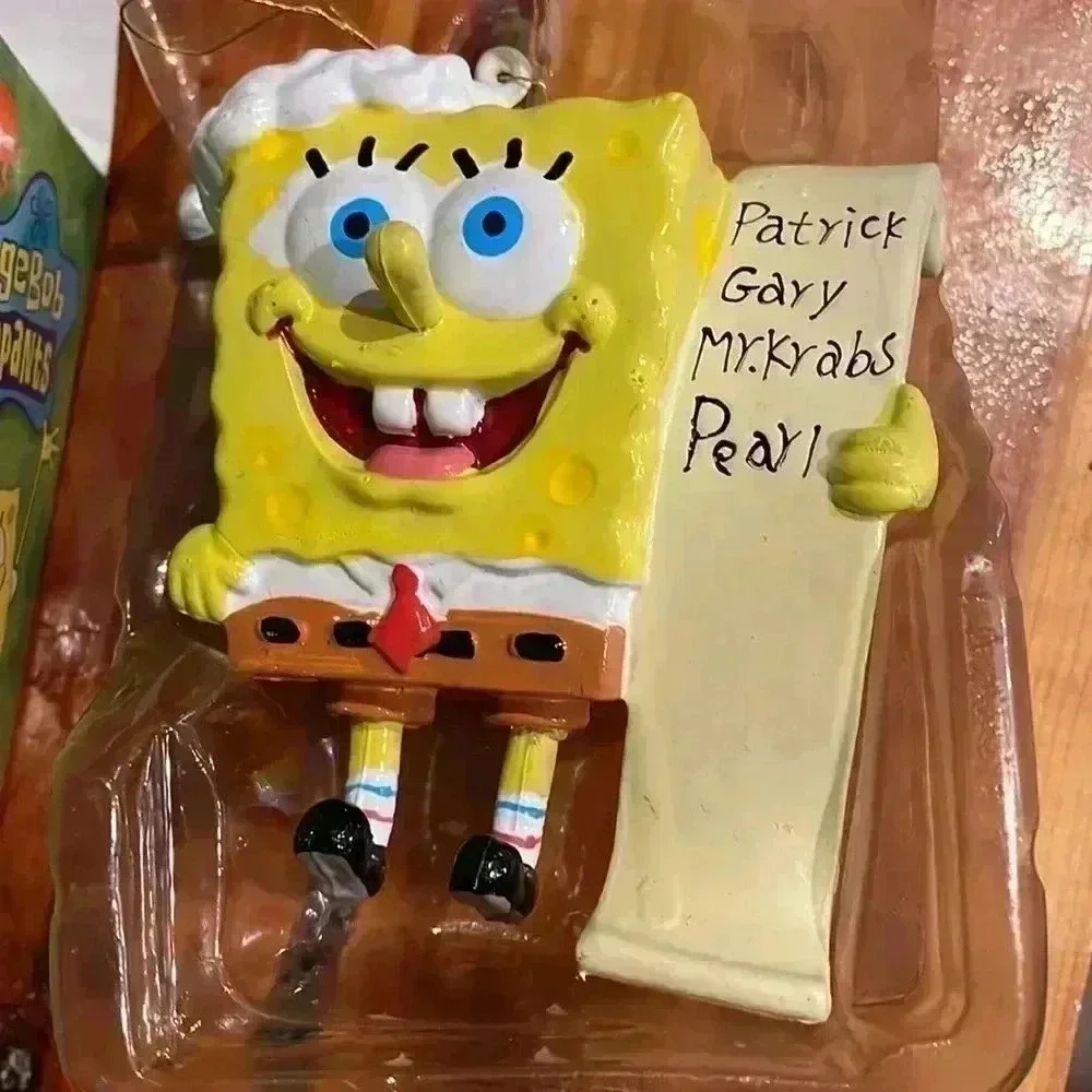 SpongeBob SquarePants Kurt Adler Ornament Christmas List Nickelodeon 4”